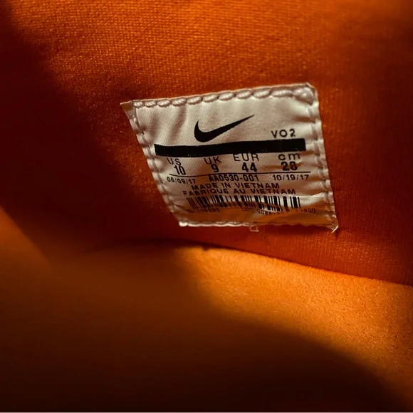 SOLD Nike NSW Gaiter Boot NikeLab Anthracite Black Orange AA0530 001 Men Size 10 - Picture 13 of 14